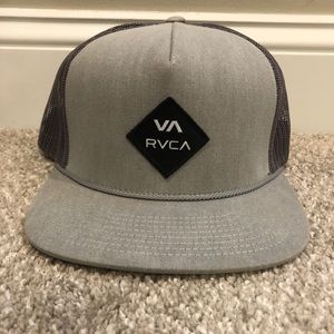 RVCA flat bill hat